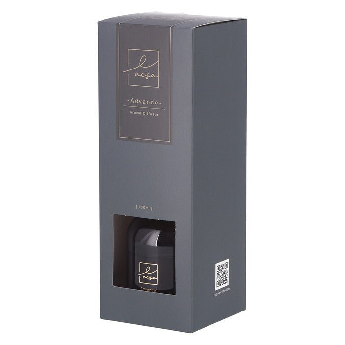 ディフューザー LACSA ラシサ Advance 100ml 完成品 W80×D80×H220mm 0.34kg fj-28065の画像