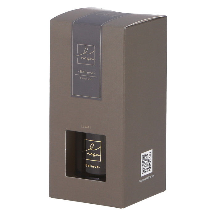 ピローミスト LACSA ラシサ Believe 50ml 完成品 W55×D55×H115mm 0.195kg fj-28068の画像