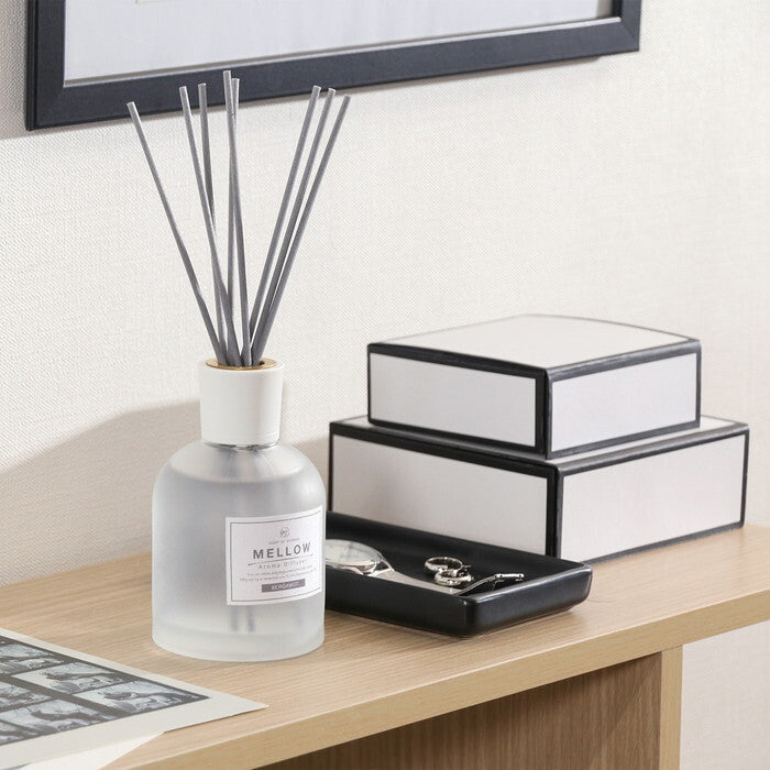 ディフューザー Mellow メロウ Bergamot 200ml 完成品 W85×D85×H240mm 0.56kg fj-28072の画像