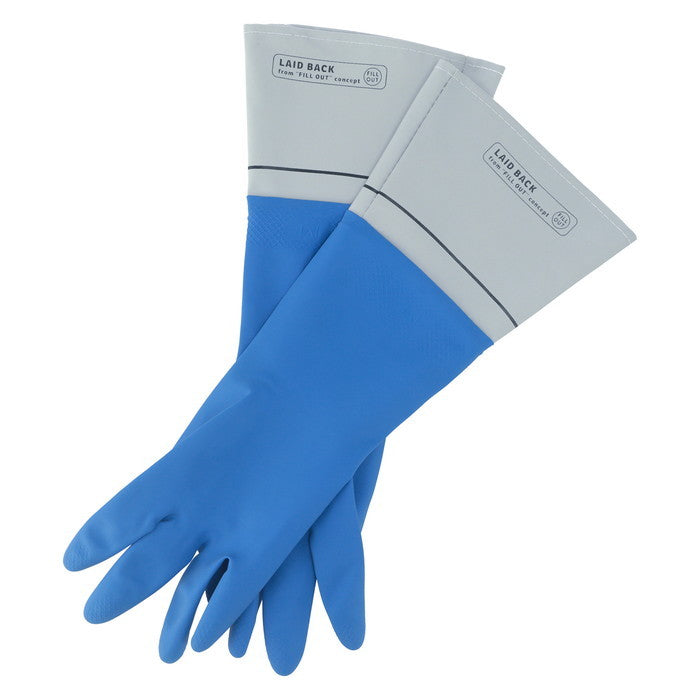 LBラテックスグローブ ブルー 幅170×奥行400×高さ10 fj-28110の画像