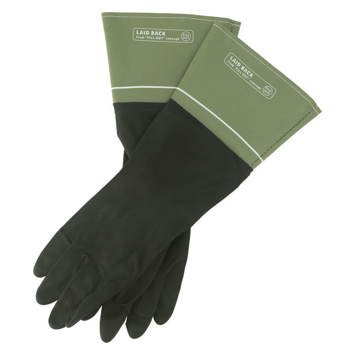 LBラテックスグローブ カーキ 幅170×奥行400×高さ10 fj-28112の画像