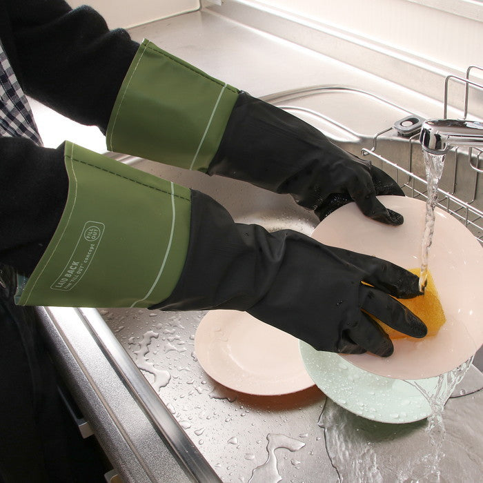 LBラテックスグローブ カーキ 幅170×奥行400×高さ10 fj-28112の画像