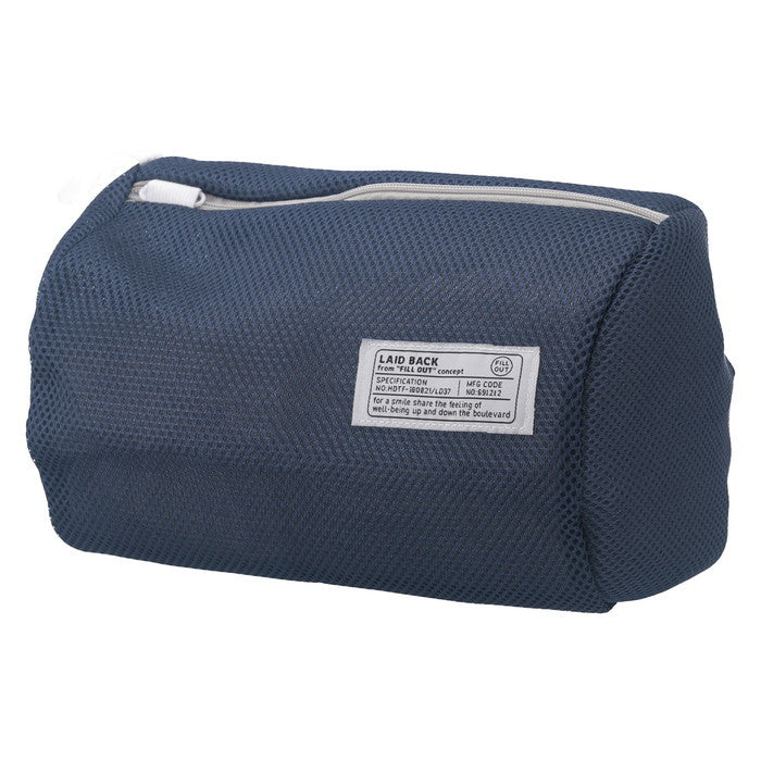 LB 洗濯ネット ドラム型 ネイビー 幅210×奥行210×高さ280 fj-28514の画像