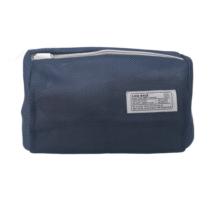 LB 洗濯ネット ドラム型 ネイビー 幅210×奥行210×高さ280 fj-28514の画像