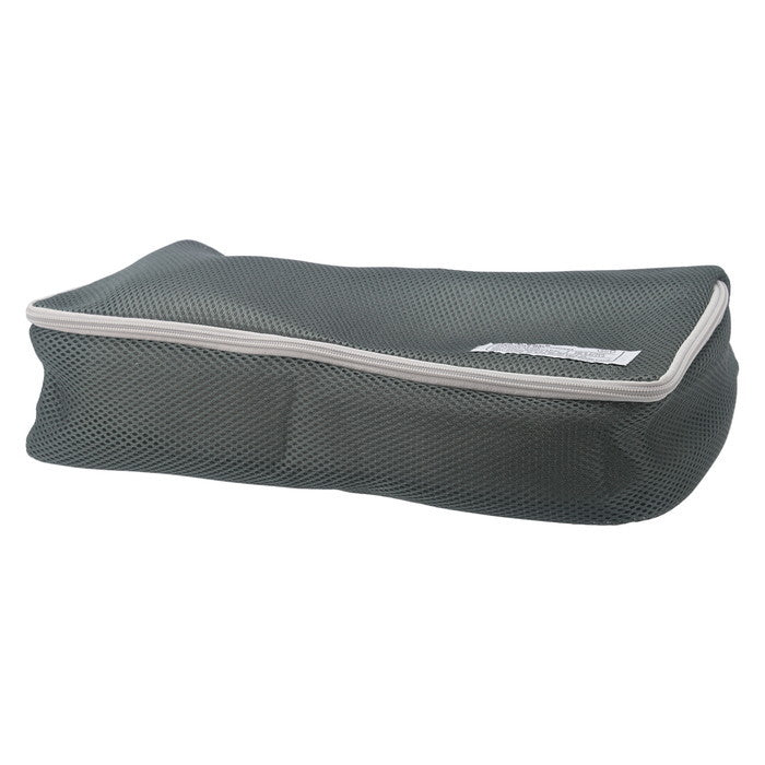 LB 洗濯ネット スクエア型 モスグリーン 幅380×奥行200×高さ100 fj-28522の画像