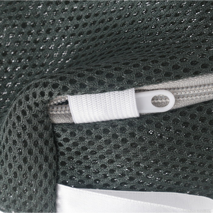 LB 洗濯ネット スクエア型 モスグリーン 幅380×奥行200×高さ100 fj-28522の画像