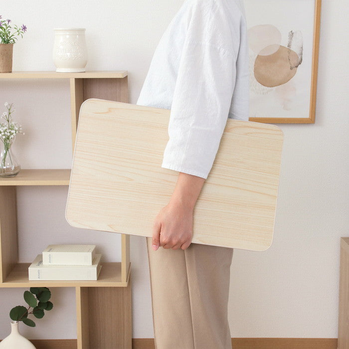 ミニテーブル どこでも使える 4830 ナチュラル 幅485×奥行300×高さ210 fj-28602の画像