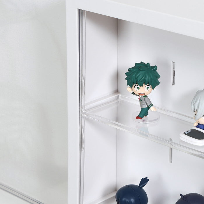 コレクション ケース kake Milk ホワイト 幅248×奥行80×高さ248 fj-29022の画像