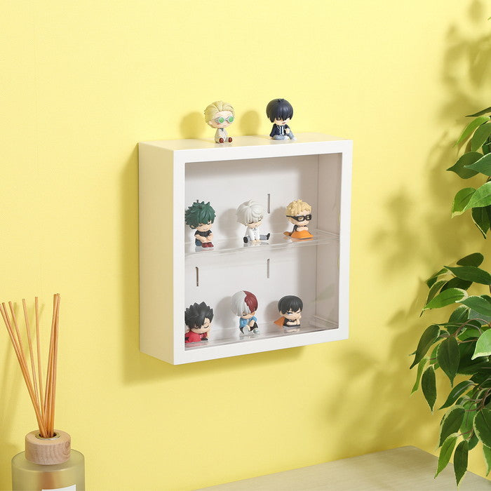 コレクション ケース kake Milk ホワイト 幅248×奥行80×高さ248 fj-29022の画像