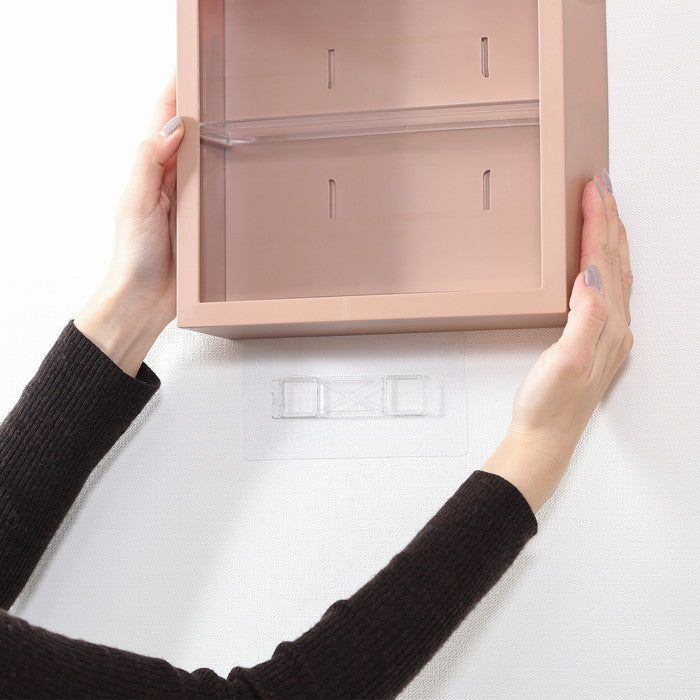 コレクション ケース kake Red Chai レッドブラウン 幅248×奥行80×高さ248 fj-29023の画像