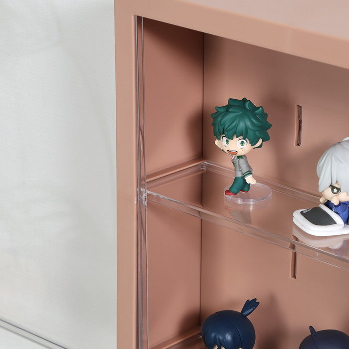 コレクション ケース kake Red Chai レッドブラウン 幅248×奥行80×高さ248 fj-29023の画像