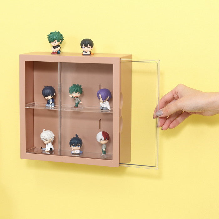 コレクション ケース kake Red Chai レッドブラウン 幅248×奥行80×高さ248 fj-29023の画像