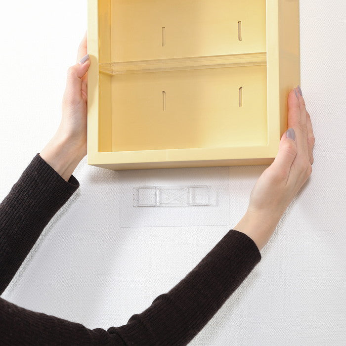 コレクション ケース kake Lemonade イエロー 幅248×奥行80×高さ248 fj-29024の画像