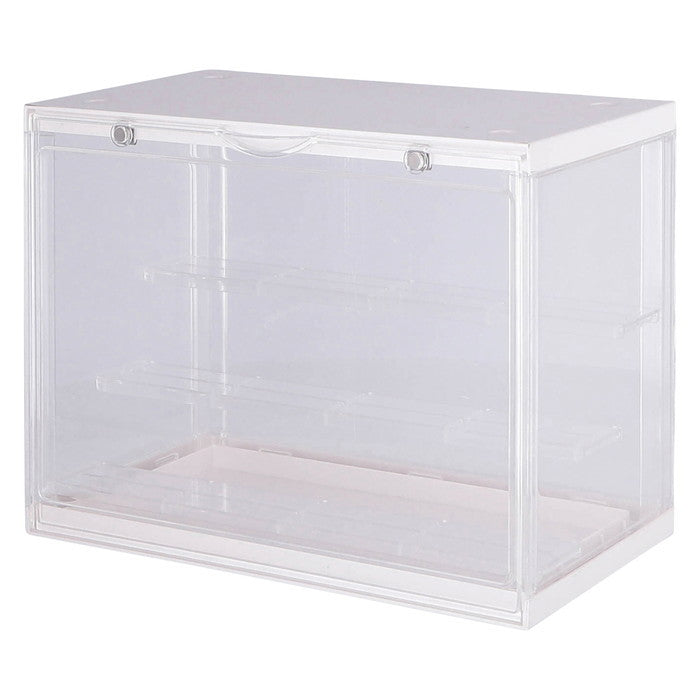 コレクション ケース hina White Lily ホワイト 幅300×奥行176×高さ233 fj-29026の画像