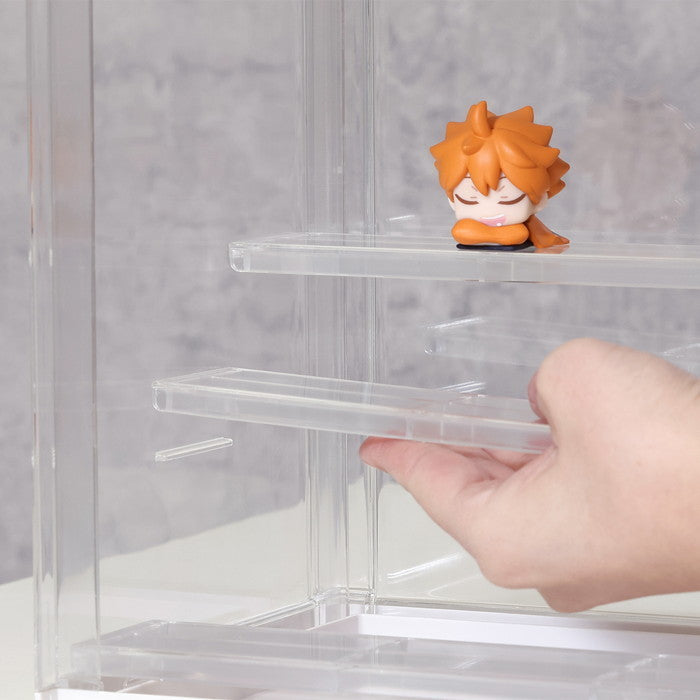 コレクション ケース hina White Lily ホワイト 幅300×奥行176×高さ233 fj-29026の画像