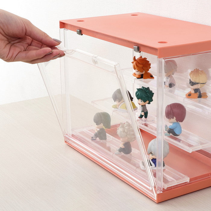 コレクション ケース hina Peach Blossom ピンク 幅300×奥行176×高さ233 fj-29027の画像