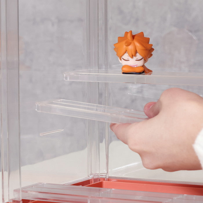 コレクション ケース hina Peach Blossom ピンク 幅300×奥行176×高さ233 fj-29027の画像