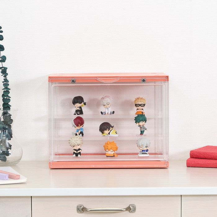 コレクション ケース hina Peach Blossom ピンク 幅300×奥行176×高さ233 fj-29027の画像