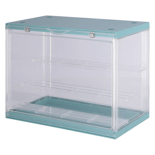 コレクション ケース hina Mint グリーン 幅300×奥行176×高さ233 fj-29029の画像