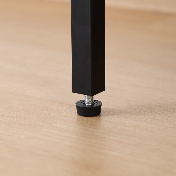 チェスト KD ファブリック クレオ 4段 ホワイト×ブラウン WH × BR 組立品 W595×D320×H926mm 11kg fj-29031の画像