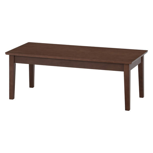 リビングテーブル シンプル シュラ BR ブラウン 組立品 W1100×D500×H400mm 9.6kg fj-29106の画像