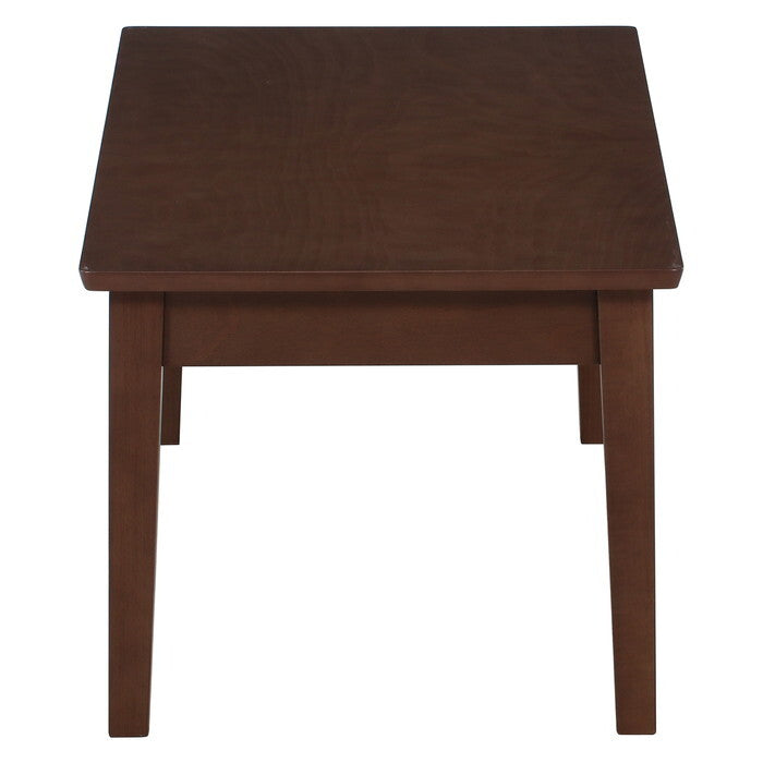 リビングテーブル シンプル シュラ BR ブラウン 組立品 W1100×D500×H400mm 9.6kg fj-29106の画像