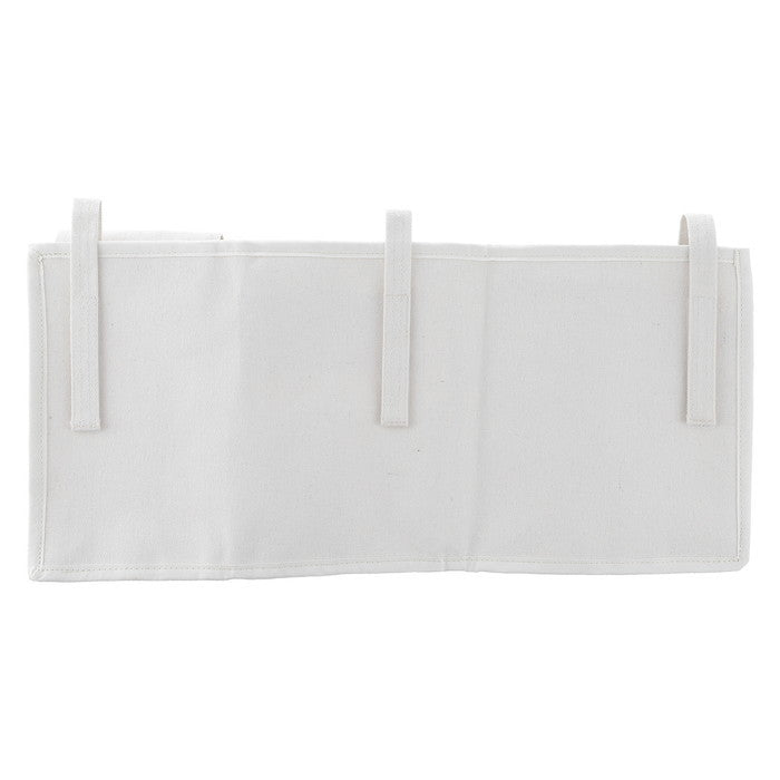 ベッドサイドポケット WH ホワイト 幅550×奥行250×高さ0 fj-29270の画像