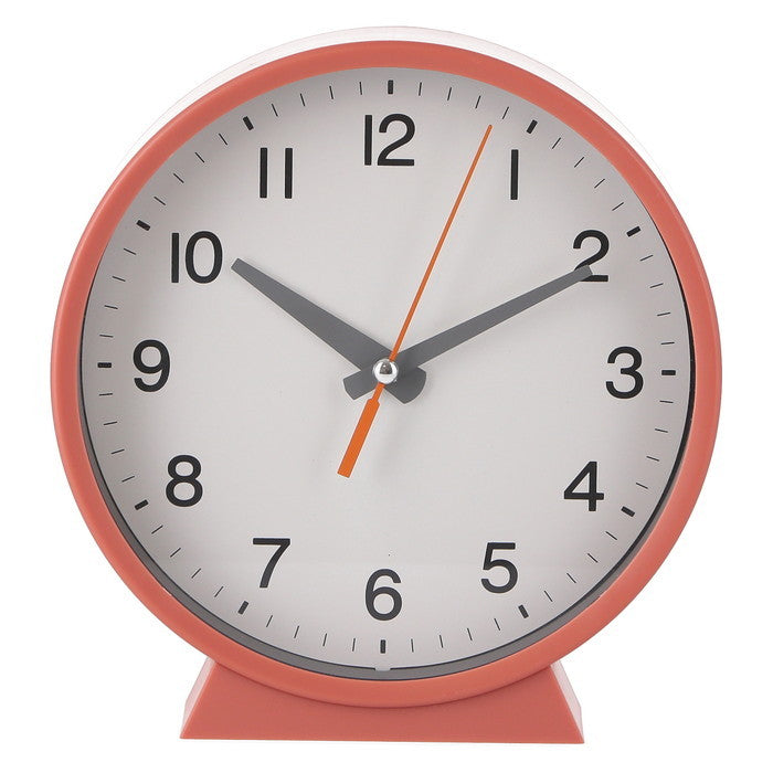 置時計 掛時計 兼用計 エルフ OR オレンジ 幅162×奥行43×高さ171 fj-29869の画像