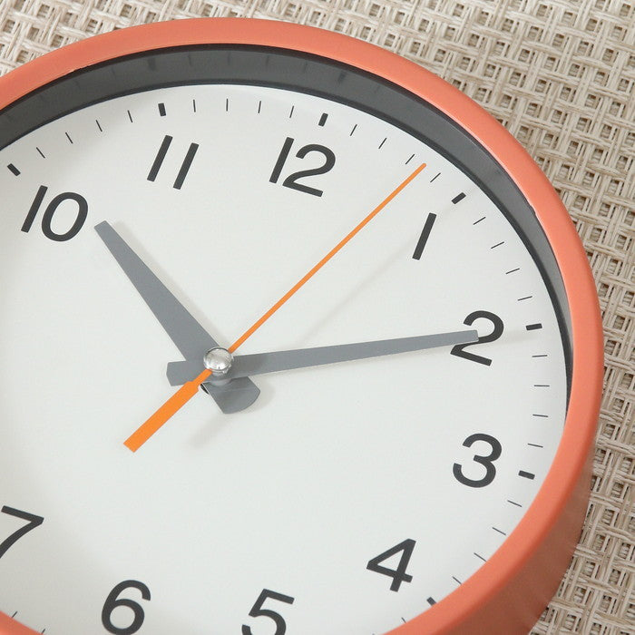 置時計 掛時計 兼用計 エルフ OR オレンジ 幅162×奥行43×高さ171 fj-29869の画像