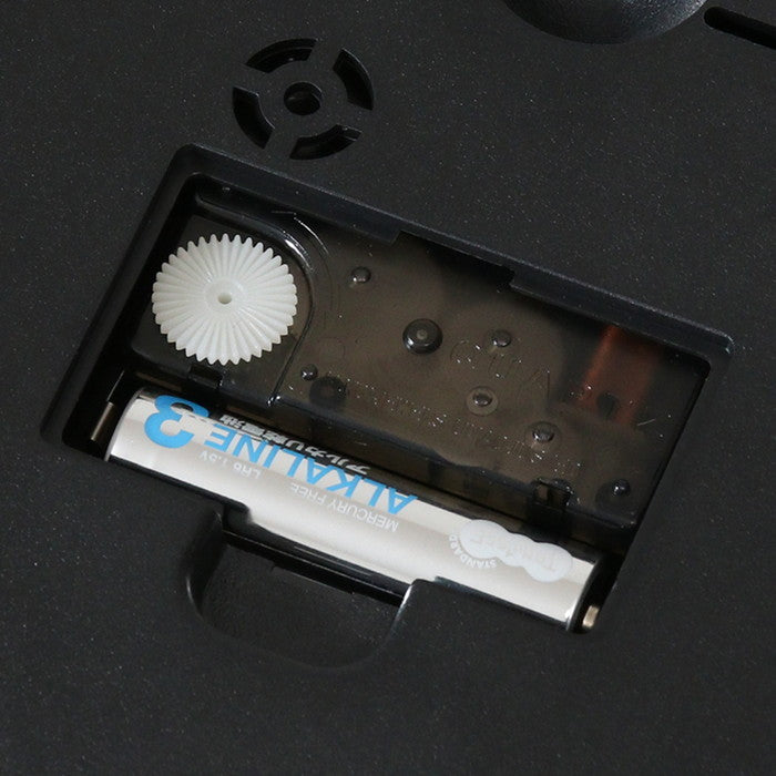 置時計 掛時計 兼用計 エルフ OR オレンジ 幅162×奥行43×高さ171 fj-29869の画像