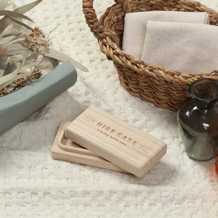 ひげケース スクエア 78948 ナチュラル 幅120×奥行60×高さ29 fj-29995の画像