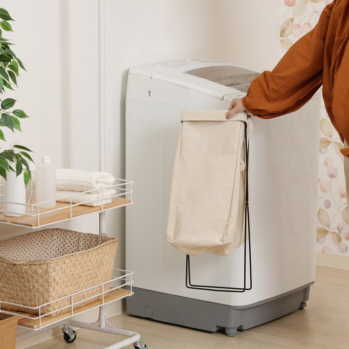 ボックス マルチ収納 縦型 IV アイボリー 完成品 W240×D350×H520mm 0.8kg fj-31509の画像