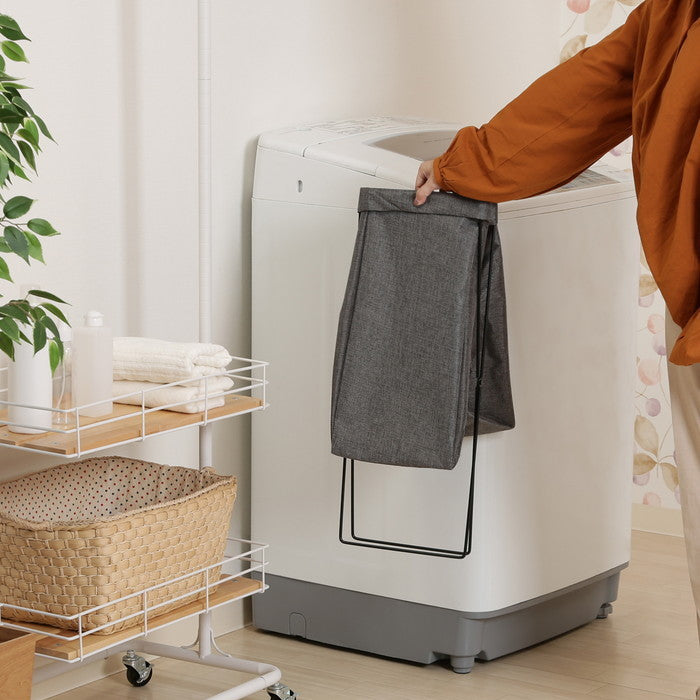 マルチ収納ボックス 縦型 GY グレー 幅240×奥行350×高さ520 fj-31510の画像