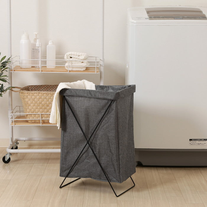 マルチ収納ボックス 縦型 GY グレー 幅240×奥行350×高さ520 fj-31510の画像