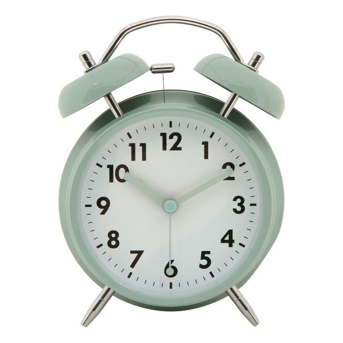 置時計 ベル ペールブルー SA6004 fj-32703の画像