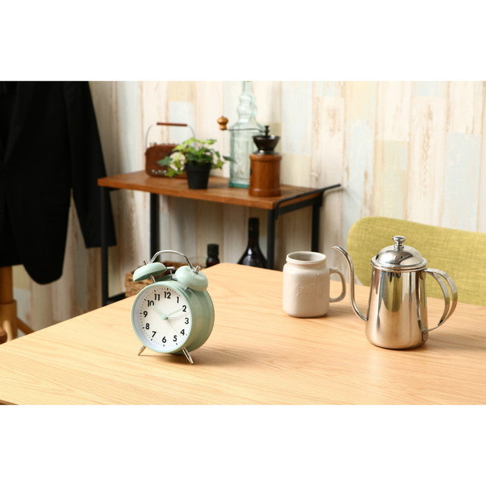 置時計 ベル ペールブルー SA6004 fj-32703の画像