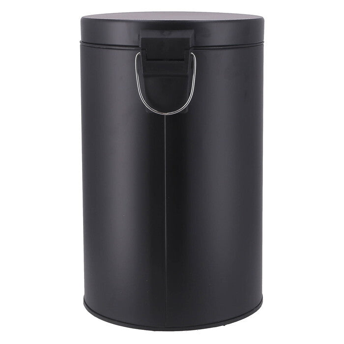 ゴミ箱 静かに閉まる 12L BK ブラック 完成品 W250×D314×H400mm 1.48kg fj-37699の画像
