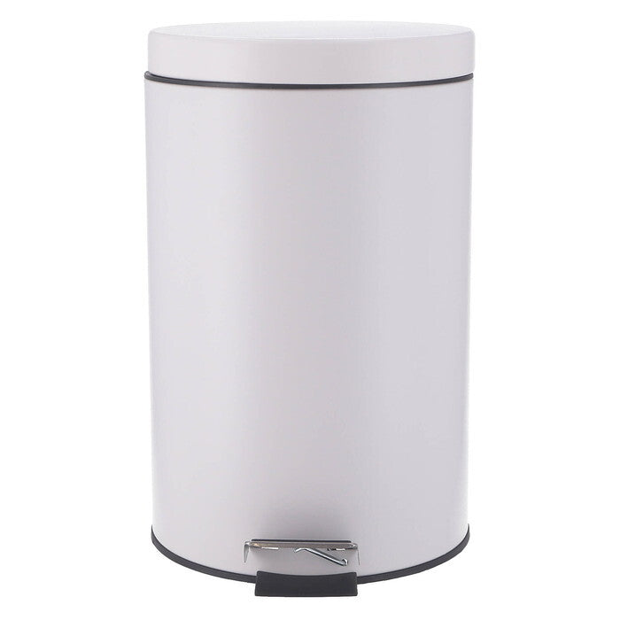 ゴミ箱 静かに閉まる 12L WH ホワイト 完成品 W250×D314×H400mm 1.48kg fj-37700の画像