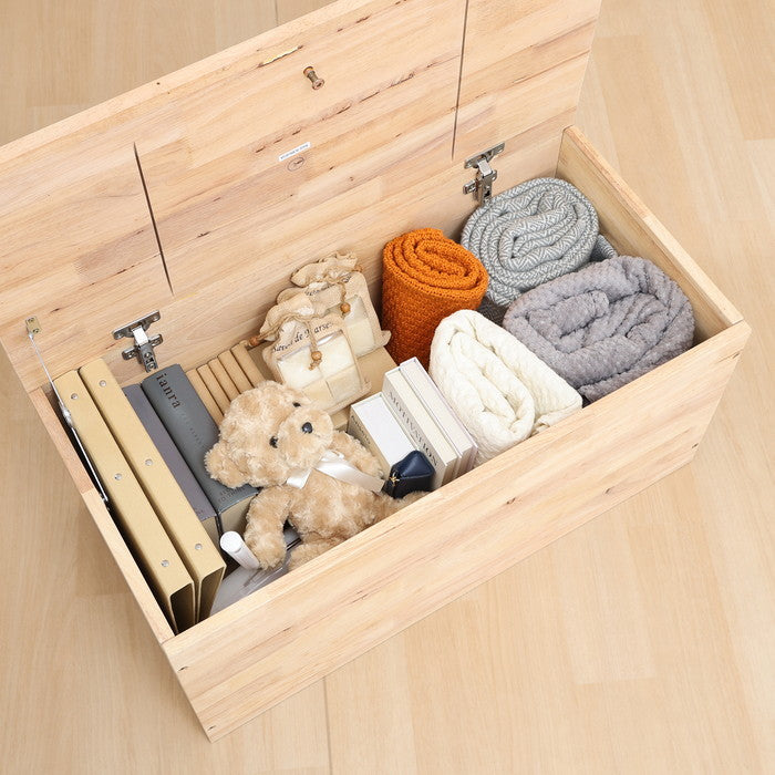 NS TATAMI 収納ベンチ ベースタイプ 5155-1 ナチュラル 幅800×奥行400×高さ390mm fj-37815の画像