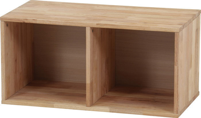 NS TATAMI オープンシェルフ ベースタイプ 5155-5 ナチュラル 幅800×奥行400×高さ390mm fj-37816の画像