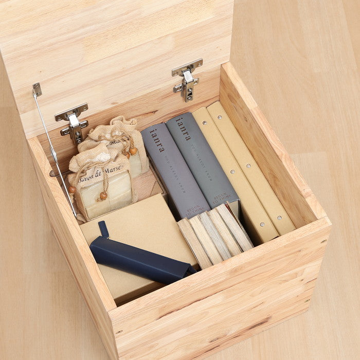 NS TATAMI 収納ボックス ベースタイプ 5155-2 ナチュラル 幅400×奥行400×高さ390mm fj-37817の画像