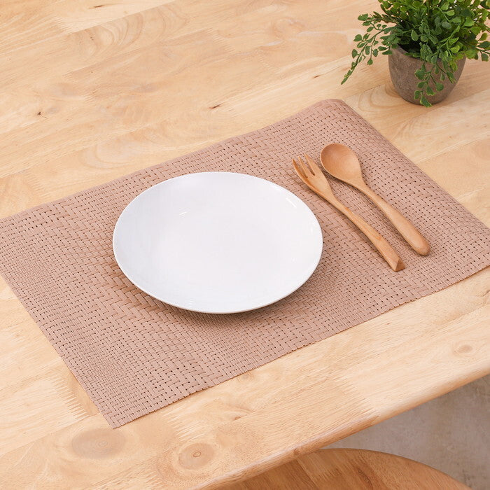 マット PVC Pasuto モダンベージュ 完成品 W450×D300×H0mm 0.1kg fj-37834の画像