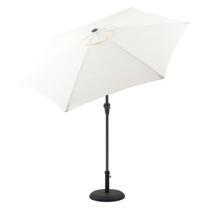 アルミパラソル 240cm アイボリー アイボリー 2020 ×2400 ×2200 ベース別売り fj-37851の画像