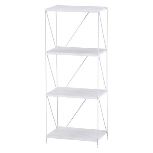 EZBO ワイヤーラック4段 40幅 WHW ホワイトウォッシュ 幅420×奥行310×高さ1039 fj-37872の画像