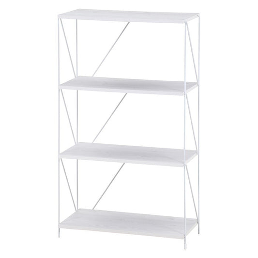 EZBO ワイヤーラック4段 60幅 WHW ホワイトウォッシュ 幅620×奥行310×高さ1039 fj-37873の画像