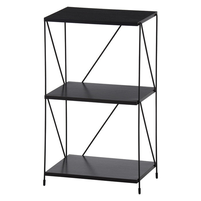 EZBO ワイヤーラック3段 40幅 BK ブラック 幅420×奥行310×高さ712 fj-37876の画像