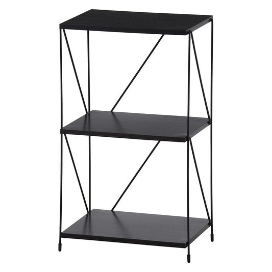 EZBO ワイヤーラック3段 40幅 BK ブラック 幅420×奥行310×高さ712 fj-37876の画像