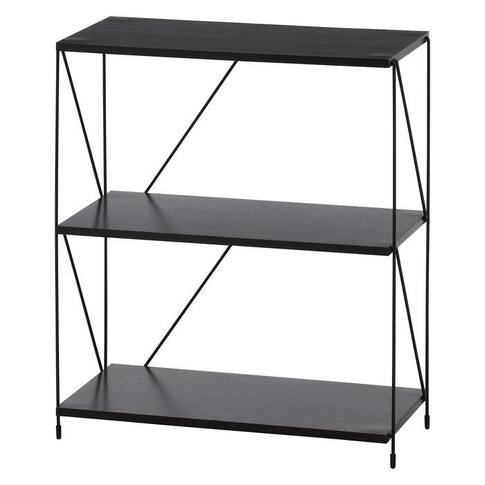 EZBO ワイヤーラック3段 60幅 BK ブラック 幅620×奥行310×高さ712 fj-37877の画像