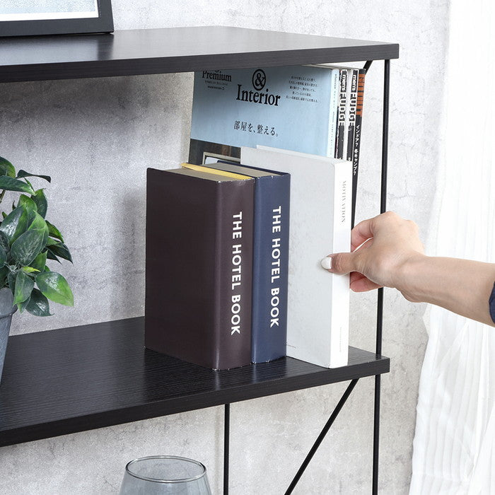 EZBO ワイヤーラック3段 60幅 BK ブラック 幅620×奥行310×高さ712 fj-37877の画像