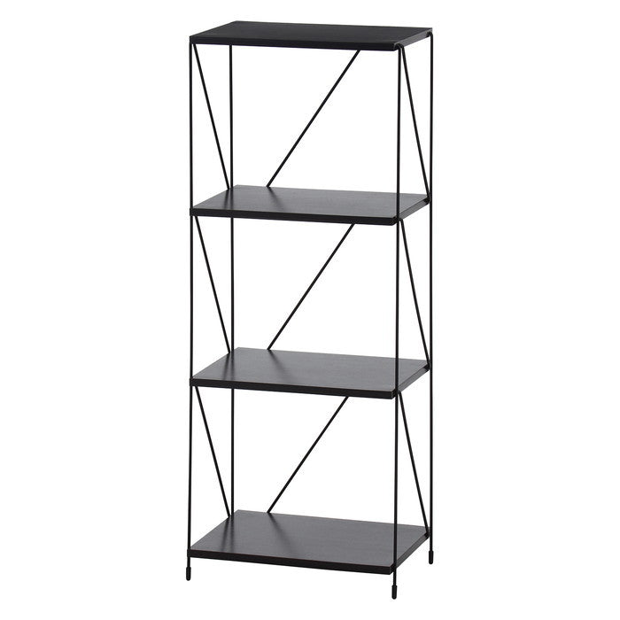 EZBO ワイヤーラック4段 40幅 BK ブラック 幅420×奥行310×高さ1039 fj-37878の画像